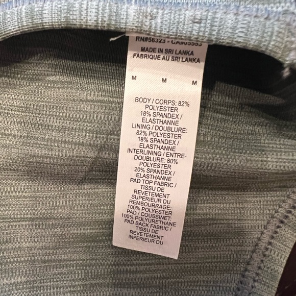 NWOT Grey longline nike sports bra - Picture 3 of 3